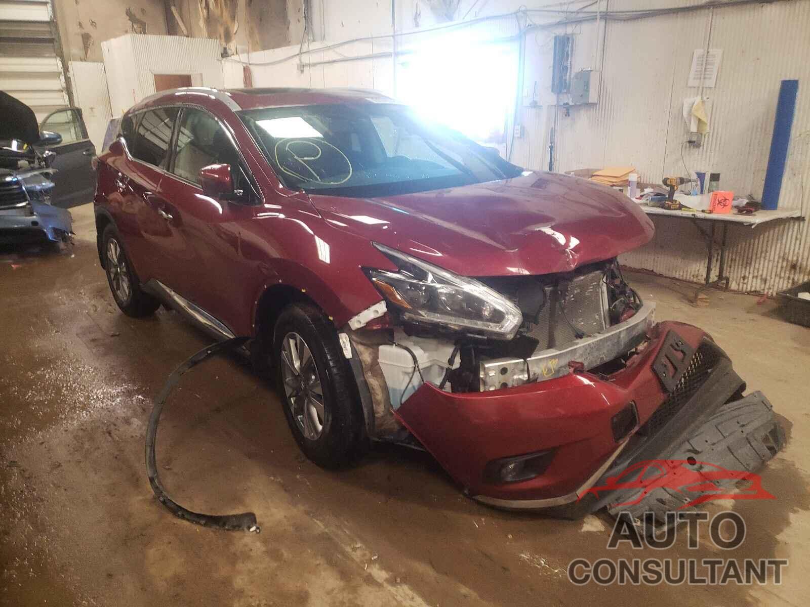 NISSAN MURANO 2018 - 5N1AZ2MH6JN114672