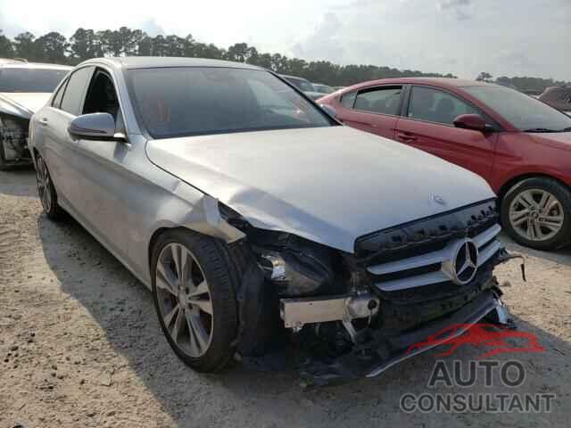 MERCEDES-BENZ C-CLASS 2017 - 55SWF4JB1HU206505