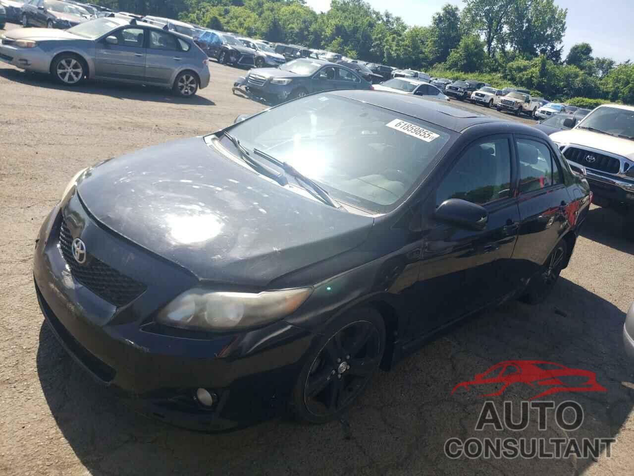 TOYOTA COROLLA 2009 - 2T1BE40E69C028854
