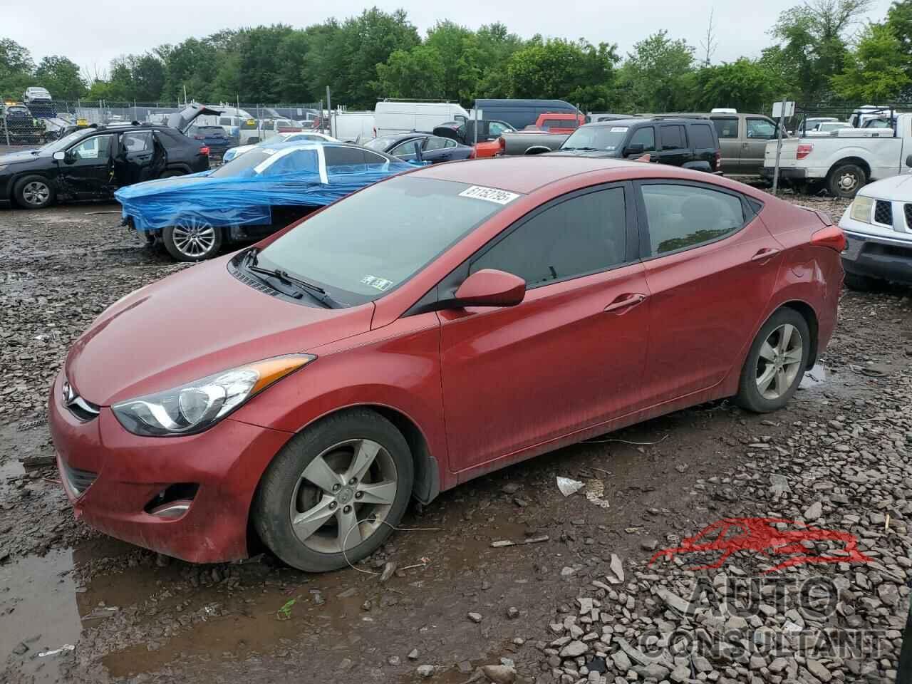 HYUNDAI ELANTRA 2013 - 5NPDH4AE6DH246474