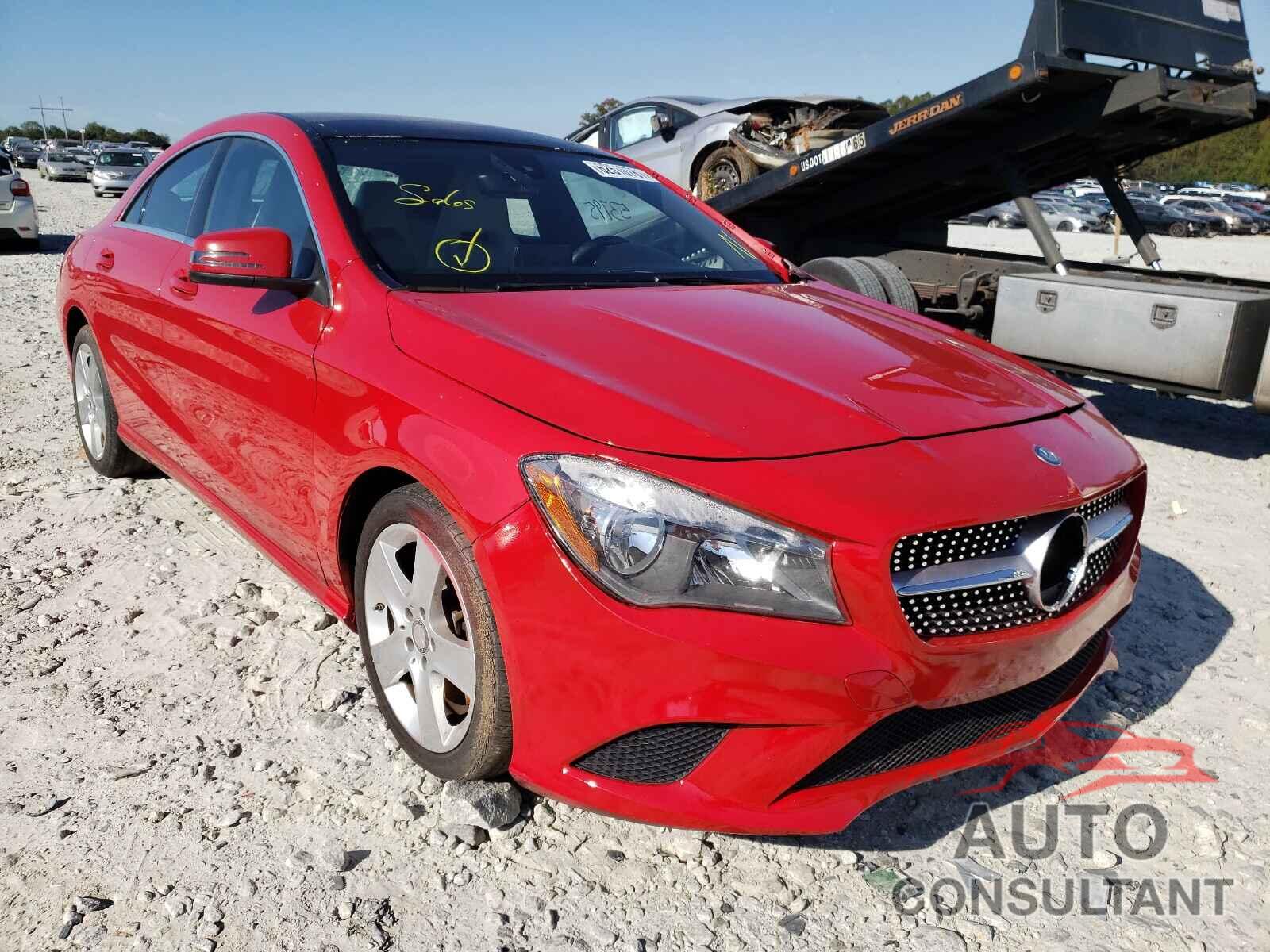 MERCEDES-BENZ CLA-CLASS 2016 - WDDSJ4GB9GN383122