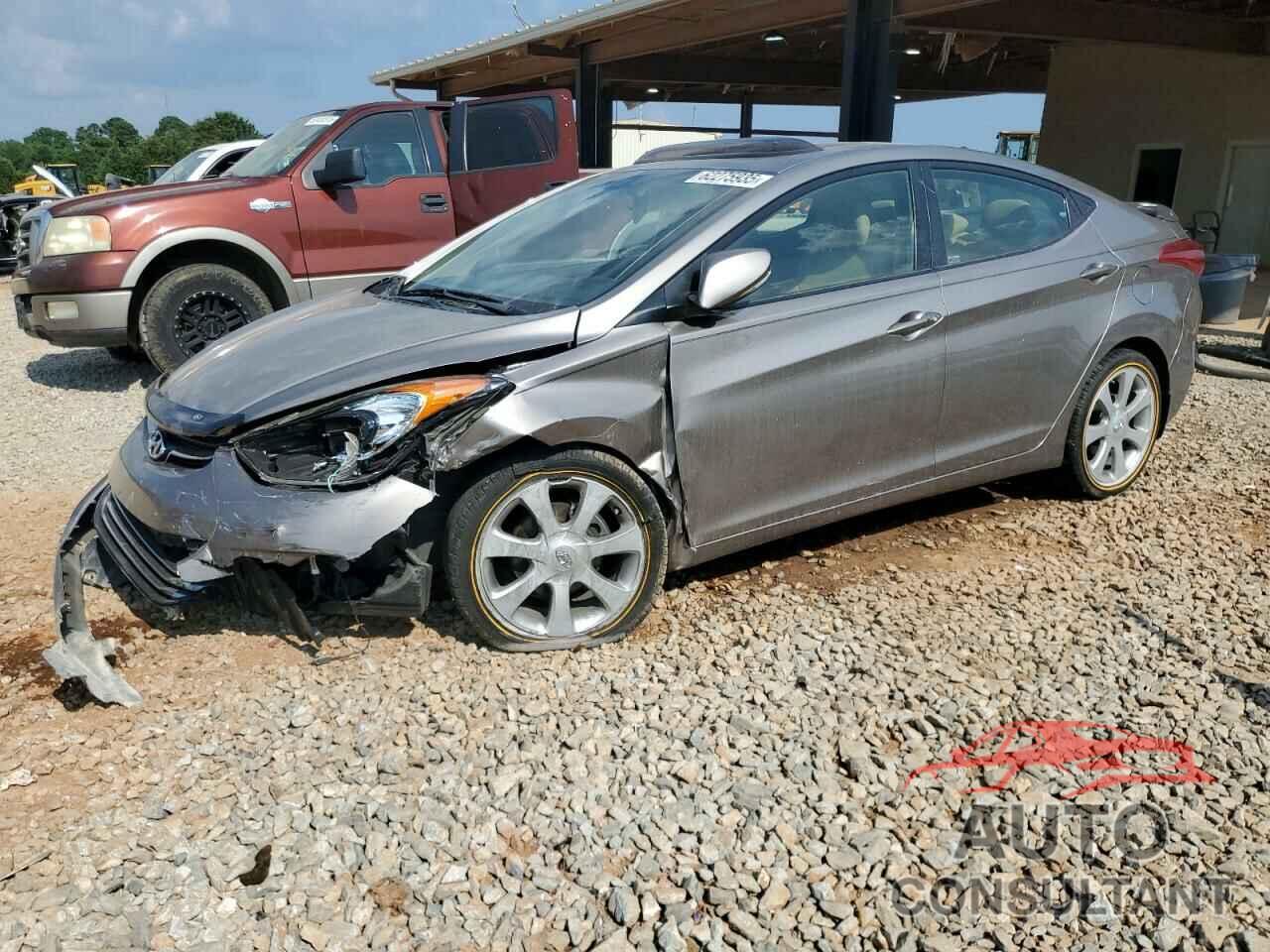 HYUNDAI ELANTRA 2012 - 5NPDH4AE3CH117722