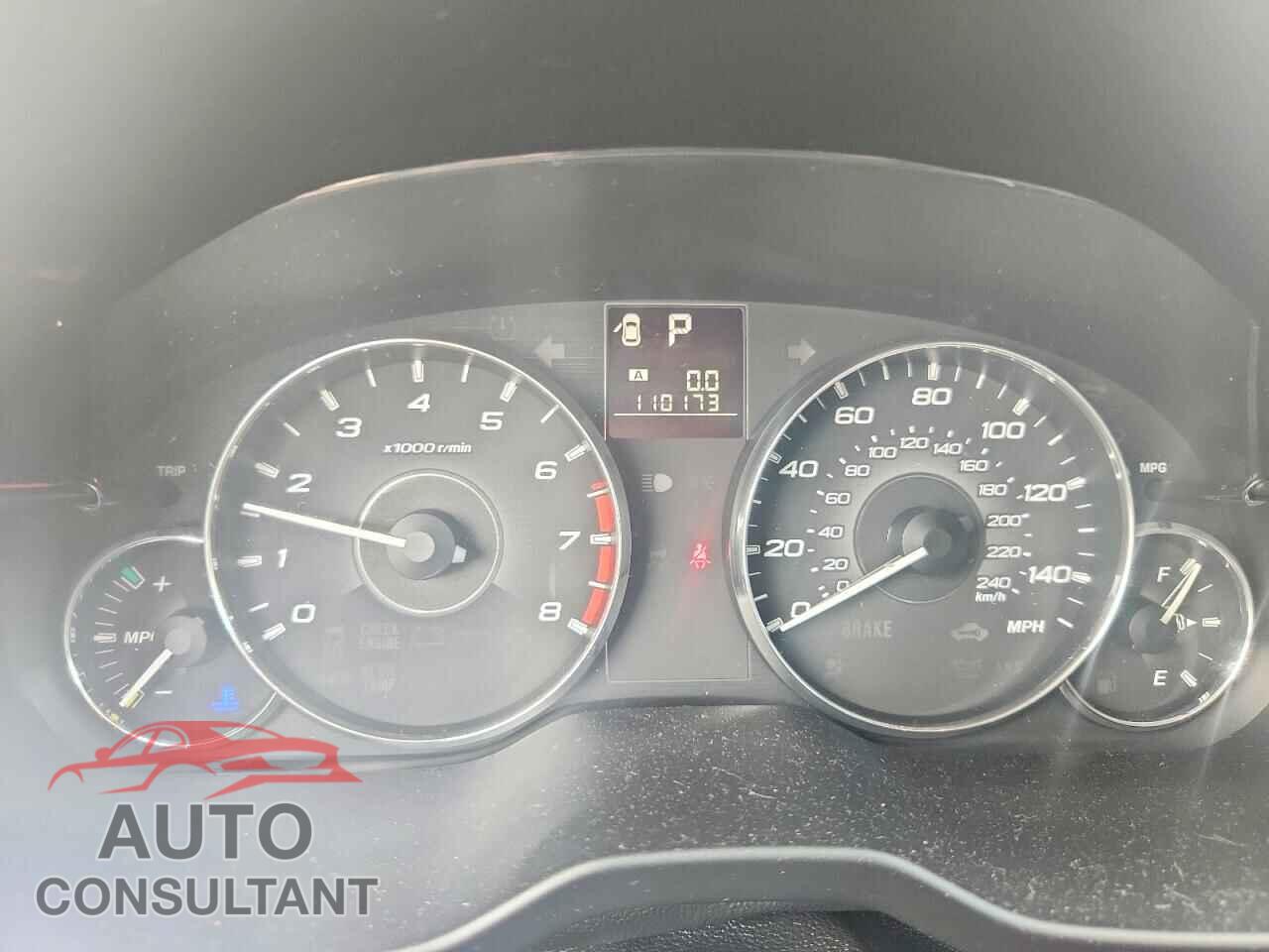 SUBARU OUTBACK 2012 - 4S4BRBCCXC3218428