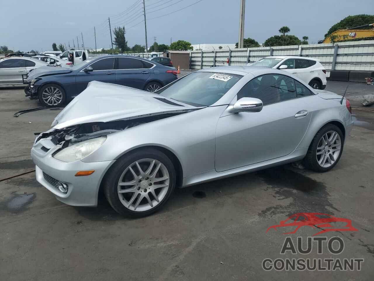 MERCEDES-BENZ SLK-CLASS 2009 - WDBWK54F89F192082
