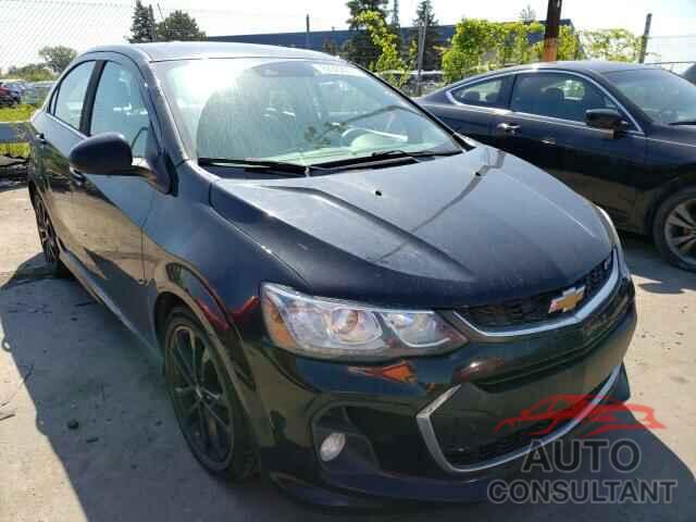 CHEVROLET SONIC 2017 - 1G1JF5SB7H4112399