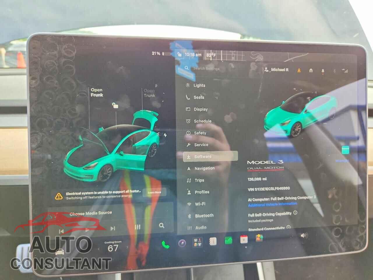 TESLA MODEL 3 2020 - 5YJ3E1EC5LF646860