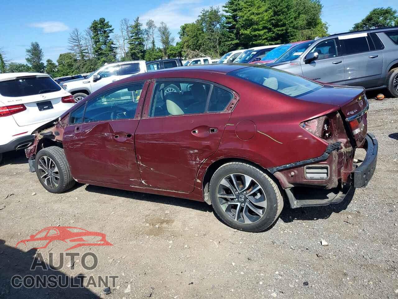 HONDA CIVIC 2013 - 2HGFB2F89DH516244