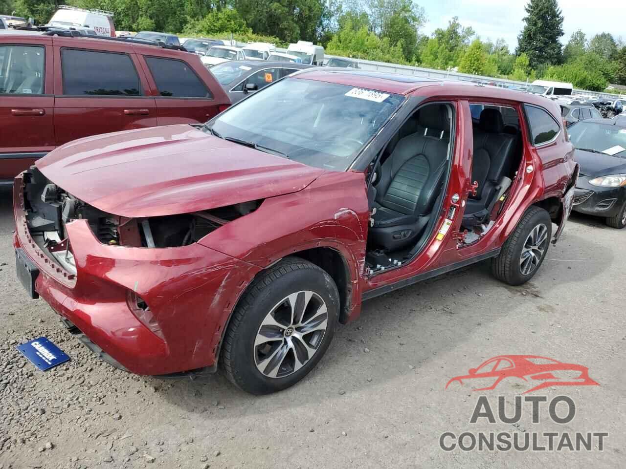 TOYOTA HIGHLANDER 2023 - 5TDKDRAH1PS016530