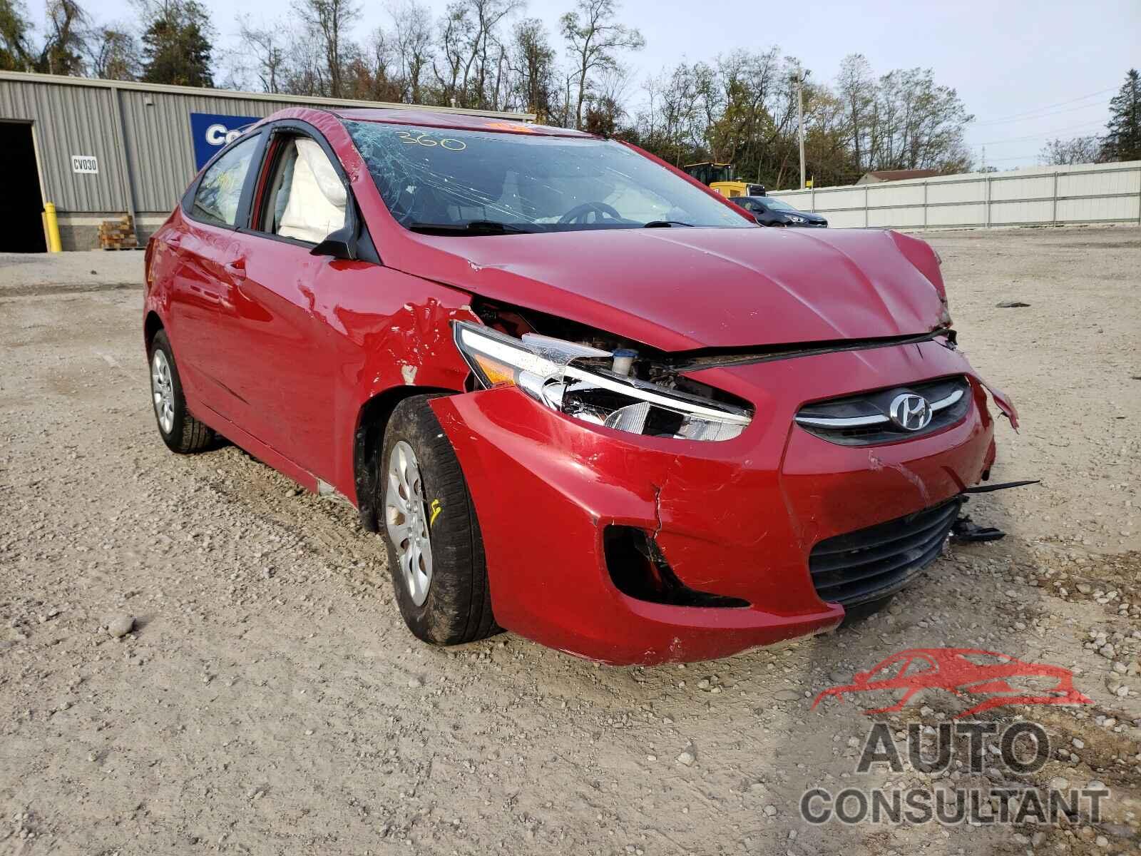HYUNDAI ACCENT 2016 - KMHCT4AE6GU018829