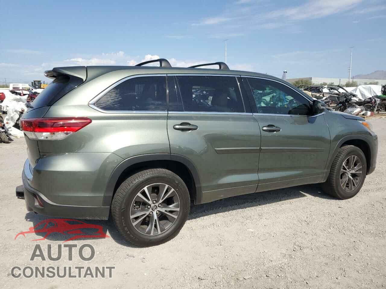 TOYOTA HIGHLANDER 2017 - 5TDZZRFH4HS207644