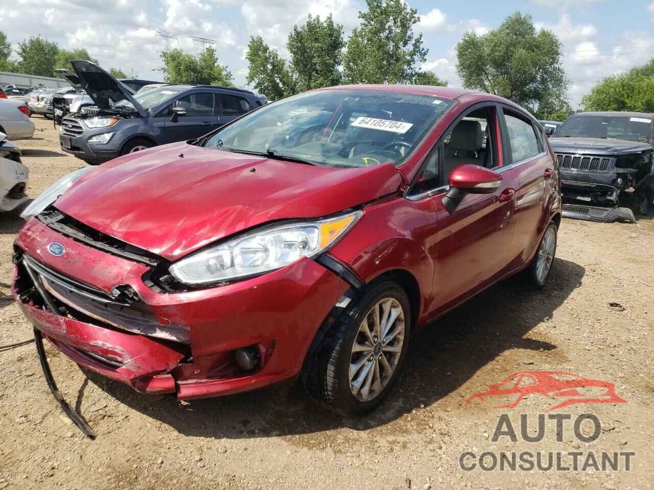 FORD FIESTA 2017 - 3FADP4FJ9HM115666