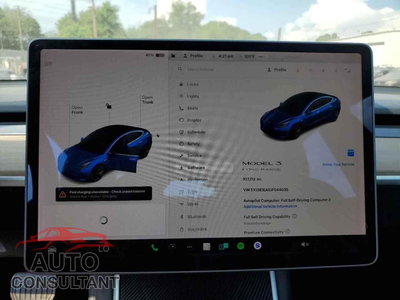 TESLA MODEL 3 2018 - 5YJ3E1EA5JF044035
