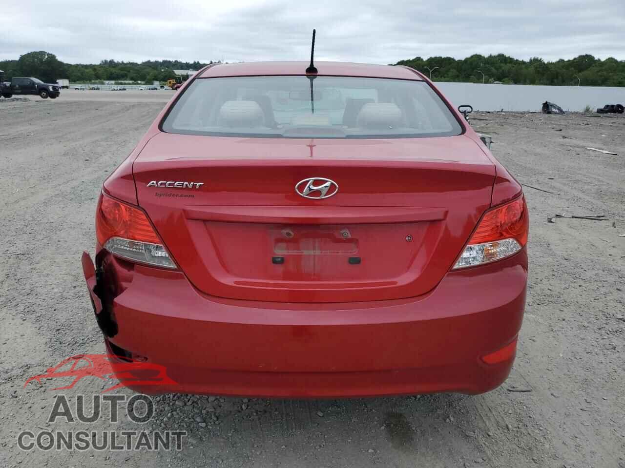 HYUNDAI ACCENT 2013 - KMHCU4AE4DU320161