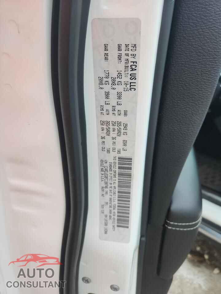 DODGE DURANGO 2015 - 1C4RDJEG8FC180746