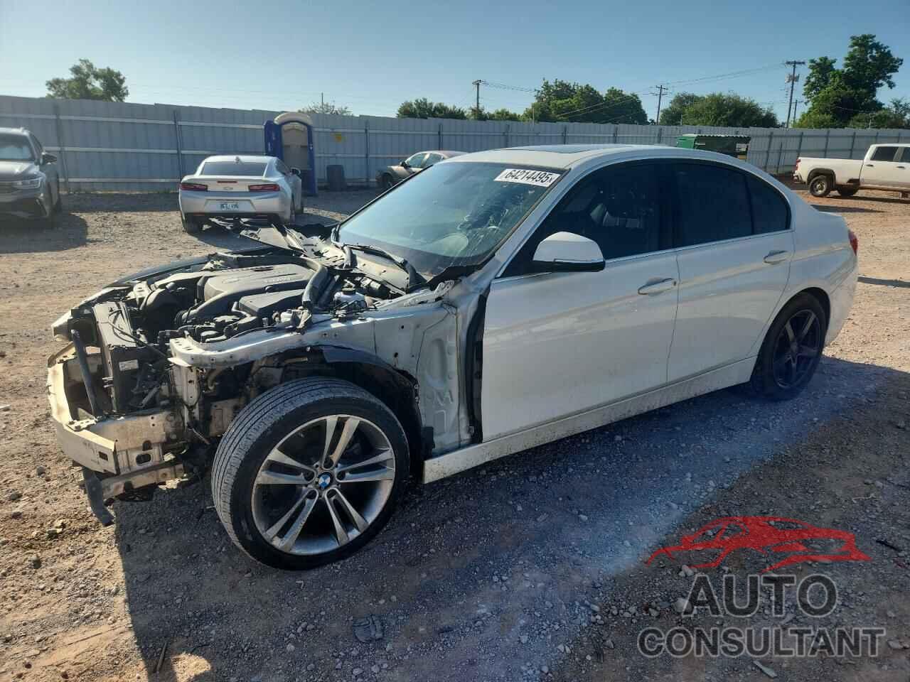 BMW 3 SERIES 2017 - WBA8B9C51HK884780