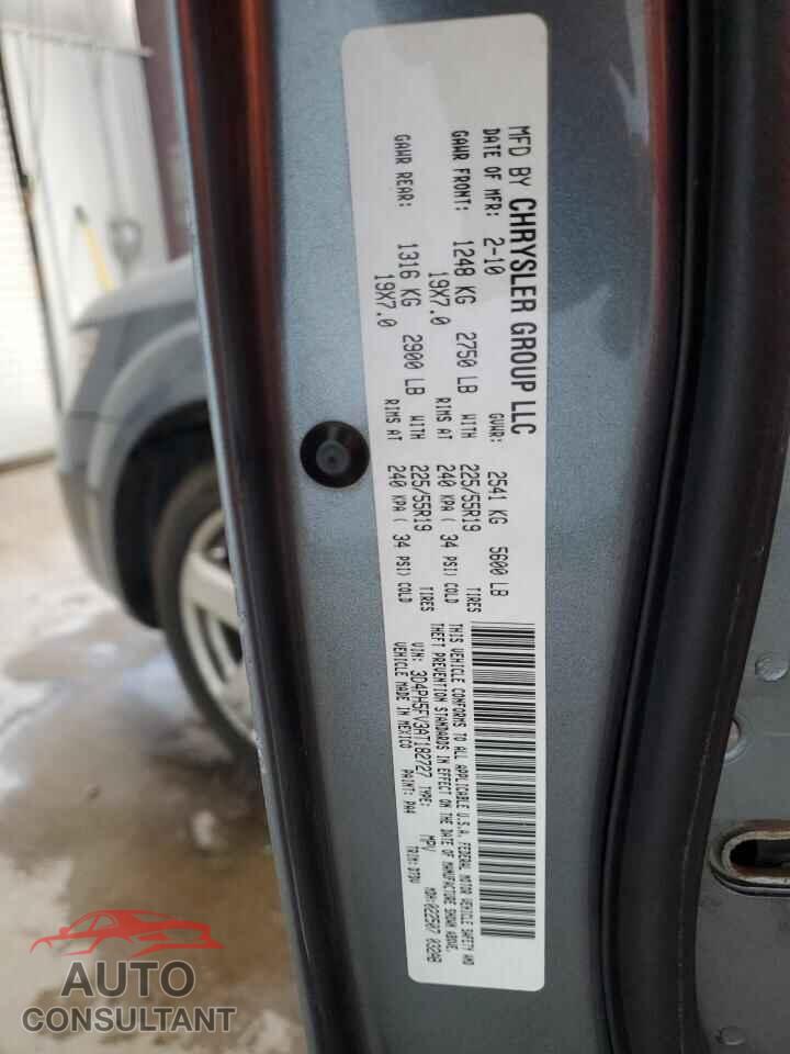 DODGE JOURNEY 2010 - 3D4PH5FV3AT182727