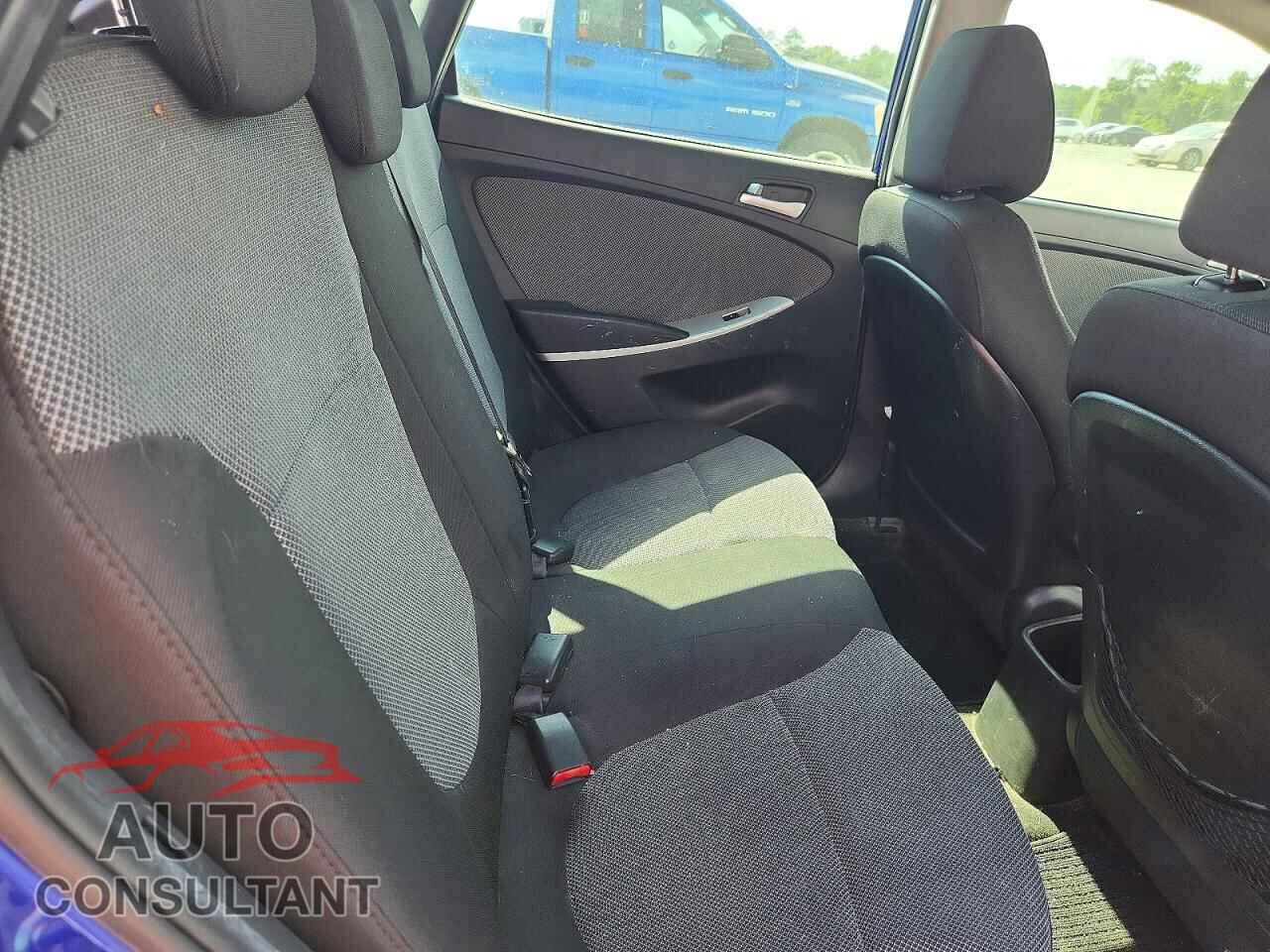 HYUNDAI ACCENT 2013 - KMHCT5AE6DU084184