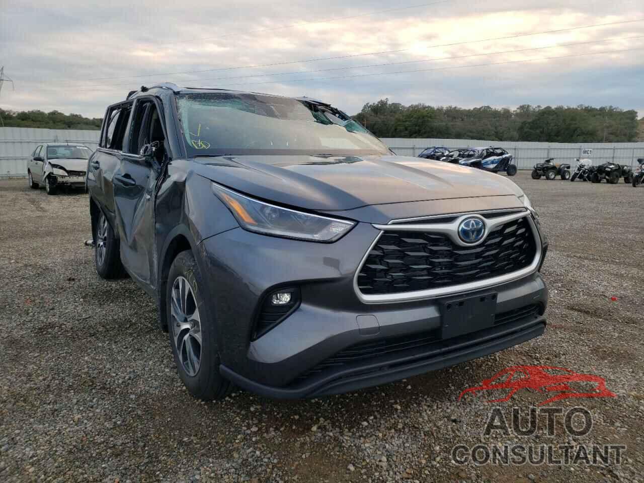TOYOTA HIGHLANDER 2021 - 5TDHBRCH0MS536629