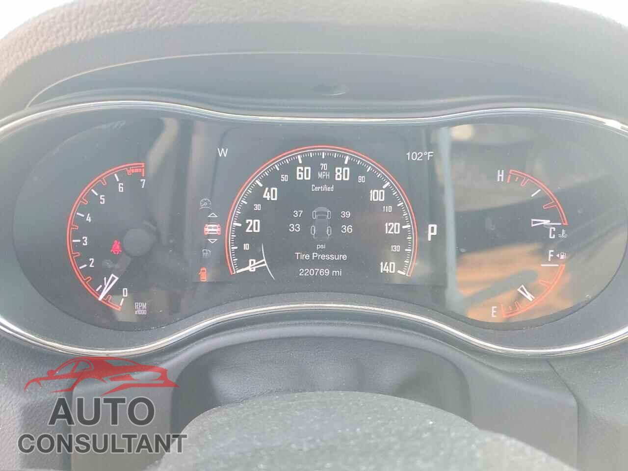 DODGE DURANGO 2017 - 1C4RDJFG9HC921598