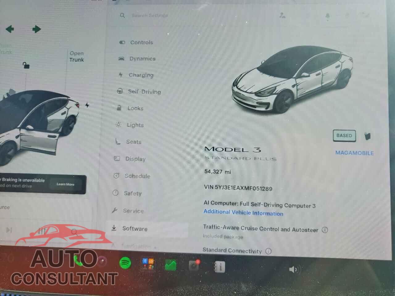 TESLA MODEL 3 2021 - 5YJ3E1EAXMF051289