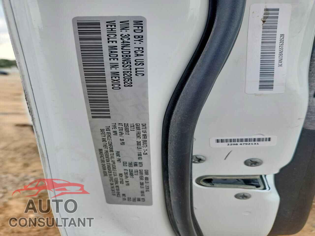 JEEP COMPASS 2025 - 3C4NJDBN5ST620528