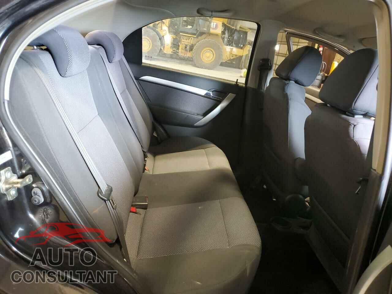 CHEVROLET AVEO 2011 - KL1TD5DE0BB257033
