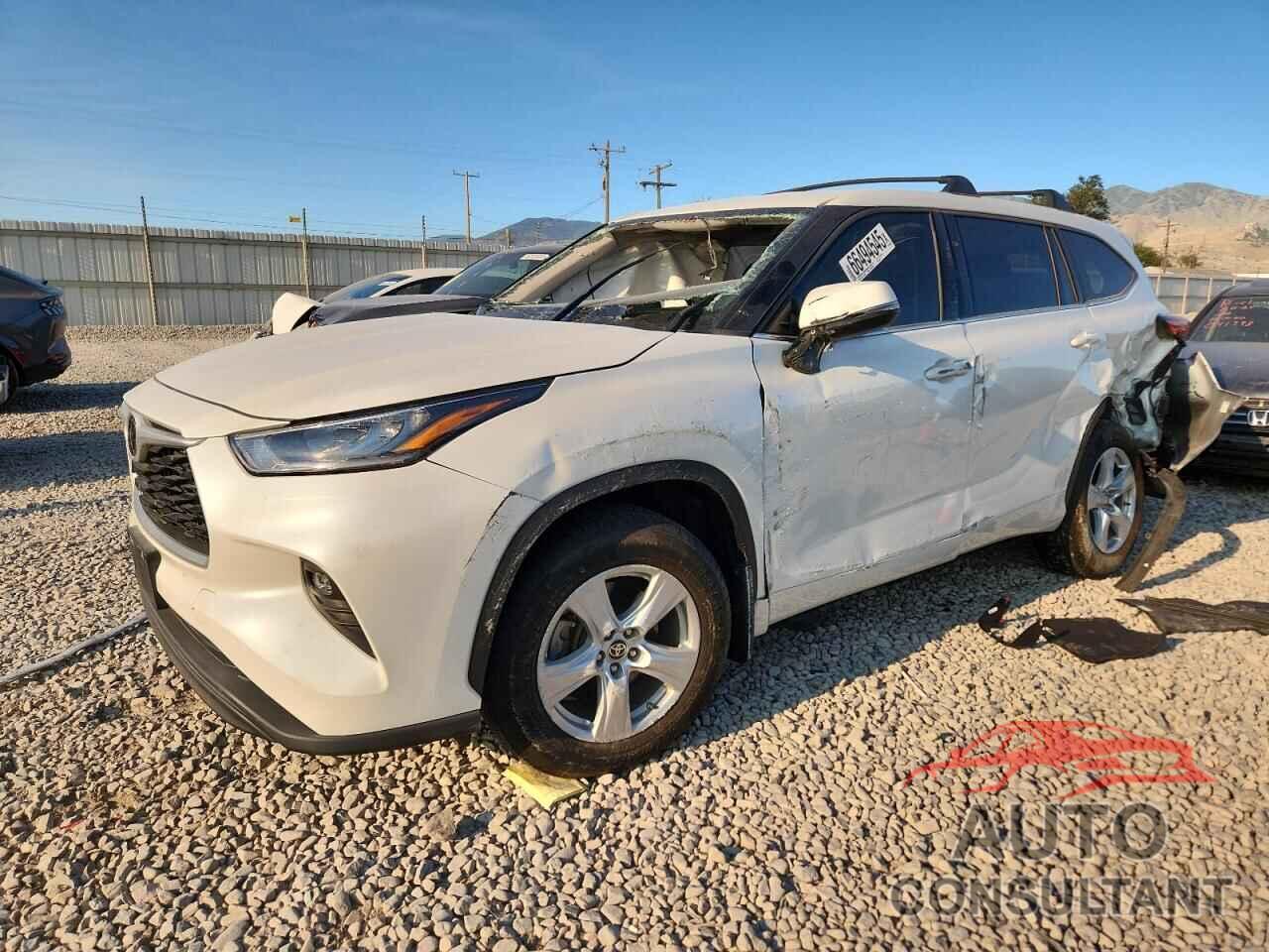 TOYOTA HIGHLANDER 2020 - 5TDBZRBH9LS024689