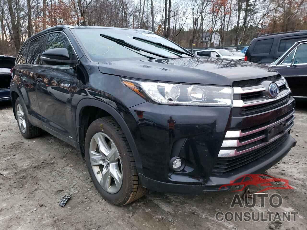 TOYOTA HIGHLANDER 2019 - 5TDDGRFH2KS067200