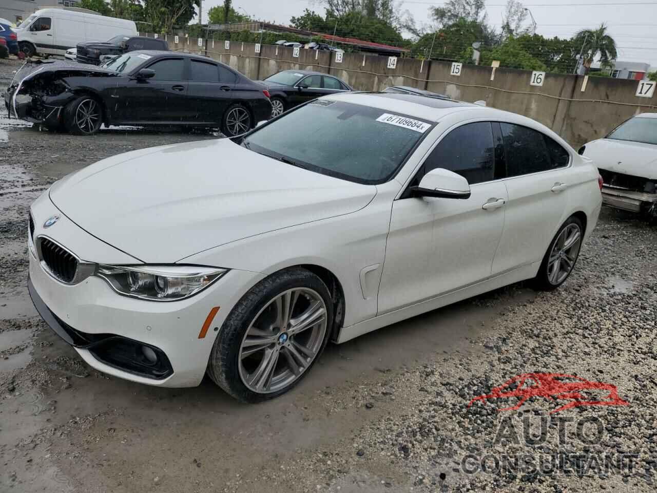 BMW 4 SERIES 2017 - WBA4F7C33HG789338