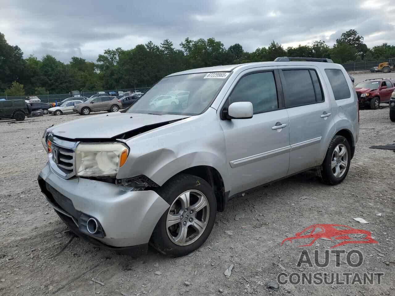 HONDA PILOT 2012 - 5FNYF3H70CB034708