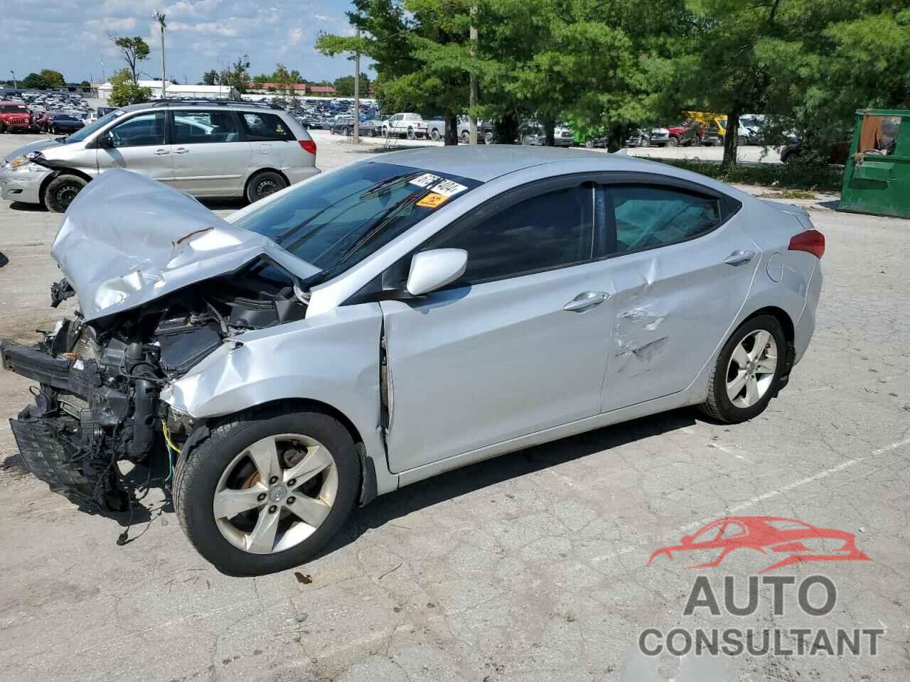 HYUNDAI ELANTRA 2012 - KMHDH4AE3CU449693