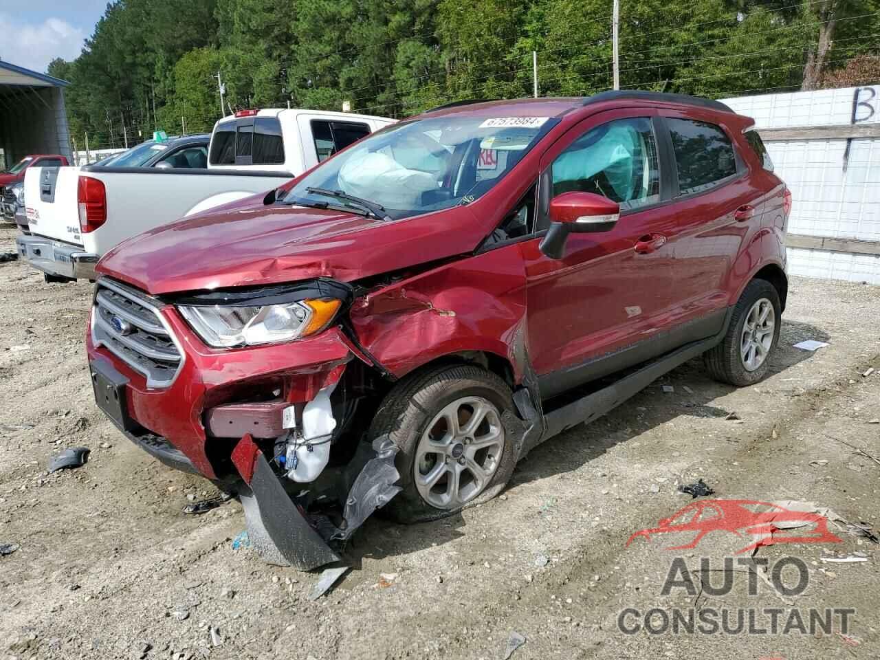 FORD ECOSPORT 2022 - MAJ6S3GL0NC457568