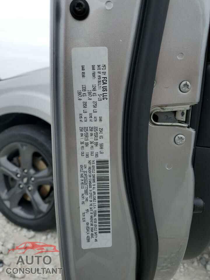 DODGE JOURNEY 2019 - 3C4PDDGG2KT779887