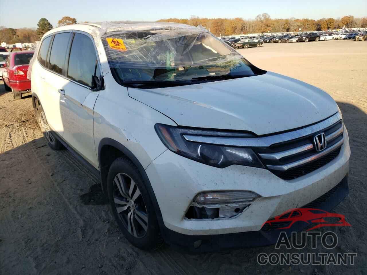 HONDA PILOT 2017 - 5FNYF5H77HB020937