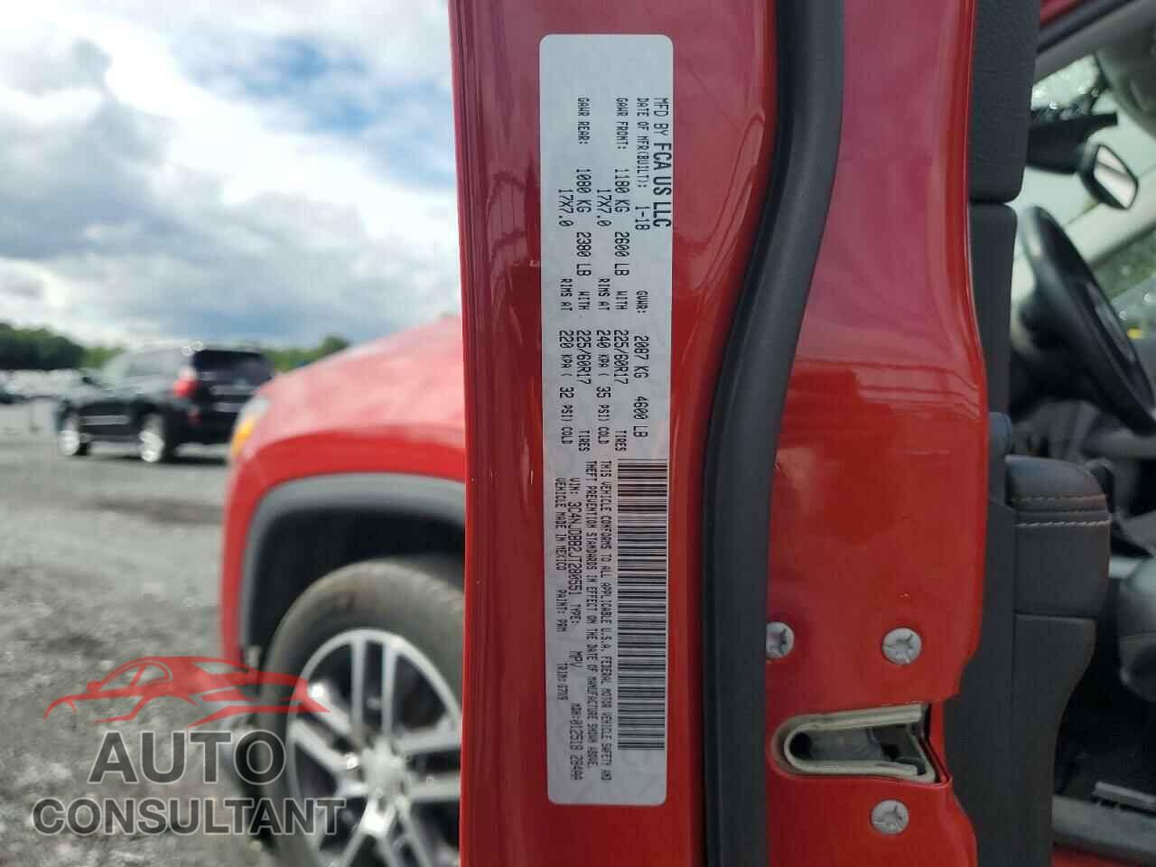 JEEP COMPASS 2018 - 3C4NJDBB2JT280551