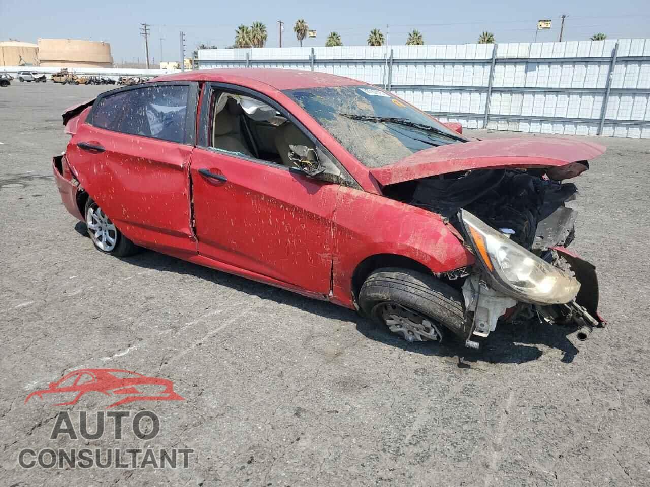 HYUNDAI ACCENT 2012 - KMHCT4AE8CU076418