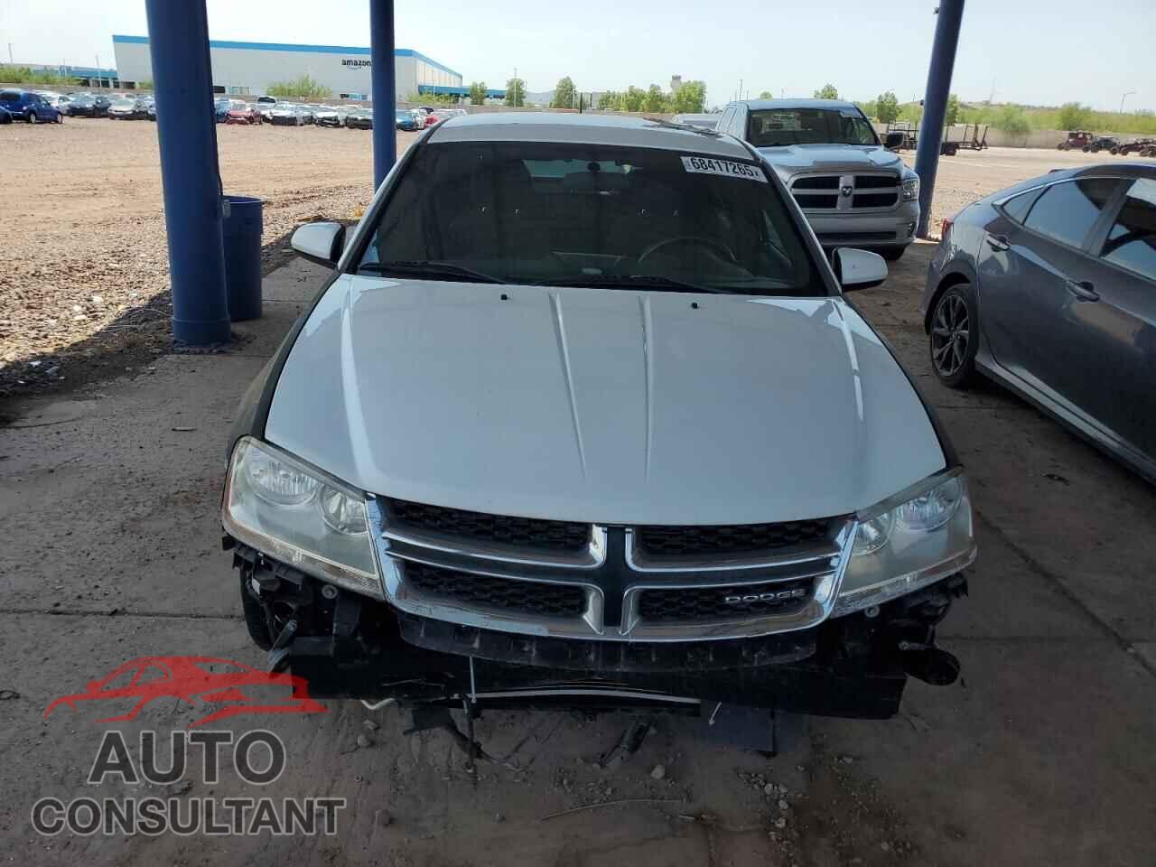 DODGE AVENGER 2012 - 1C3CDZCB0CN153637