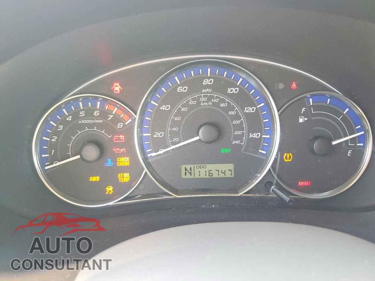 SUBARU FORESTER 2011 - JF2SHADC9BH738252