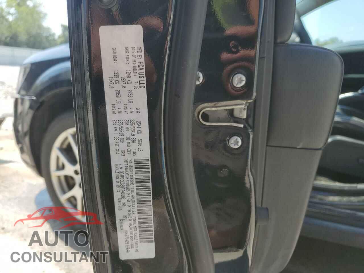 DODGE JOURNEY 2016 - 3C4PDDEG2GT248182