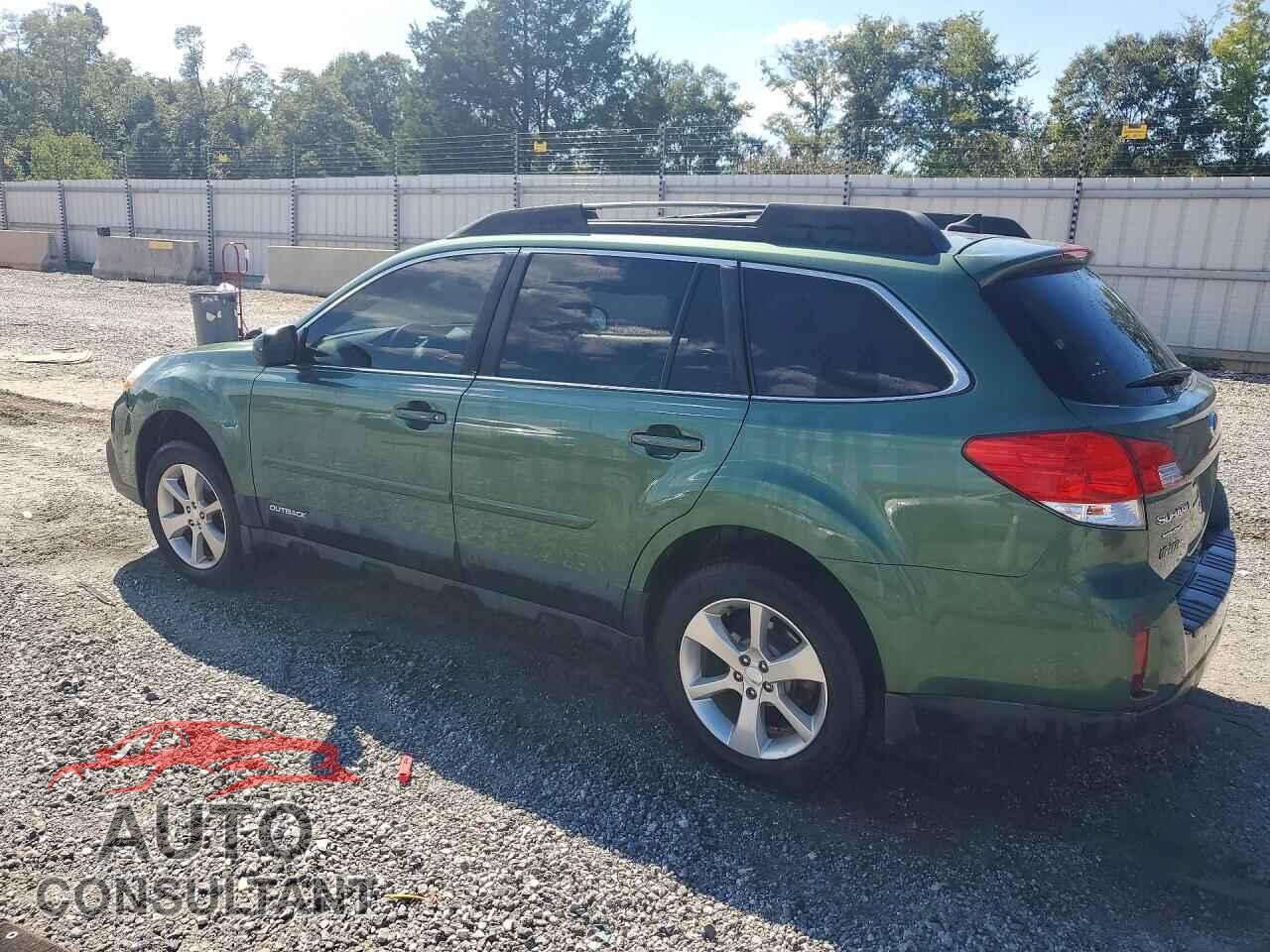 SUBARU OUTBACK 2014 - 4S4BRCMC6E3306657