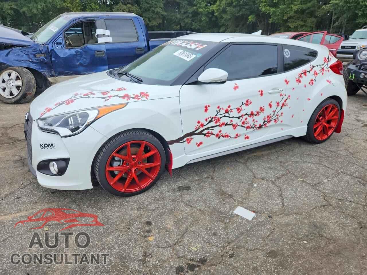 HYUNDAI VELOSTER 2016 - KMHTC6AE2GU293531