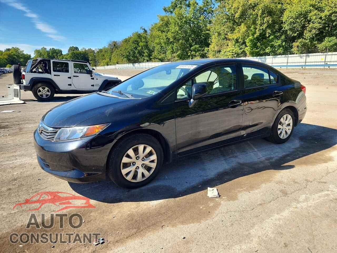 HONDA CIVIC 2012 - 19XFB2F58CE353018
