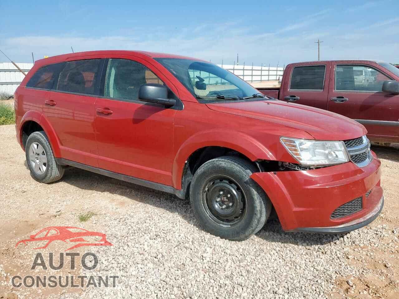 DODGE JOURNEY 2012 - 3C4PDCAB2CT389347