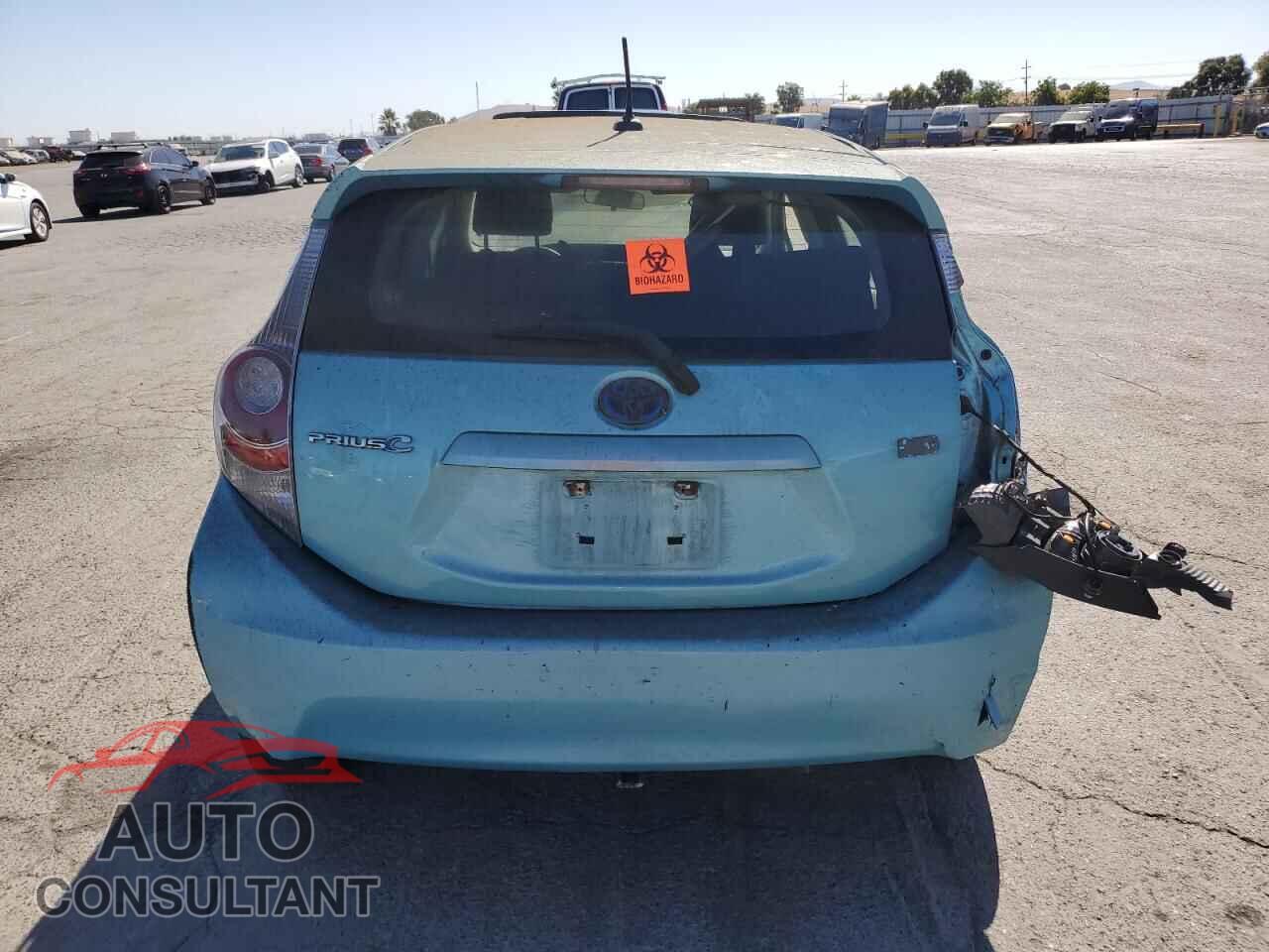 TOYOTA PRIUS 2012 - JTDKDTB39C1013740