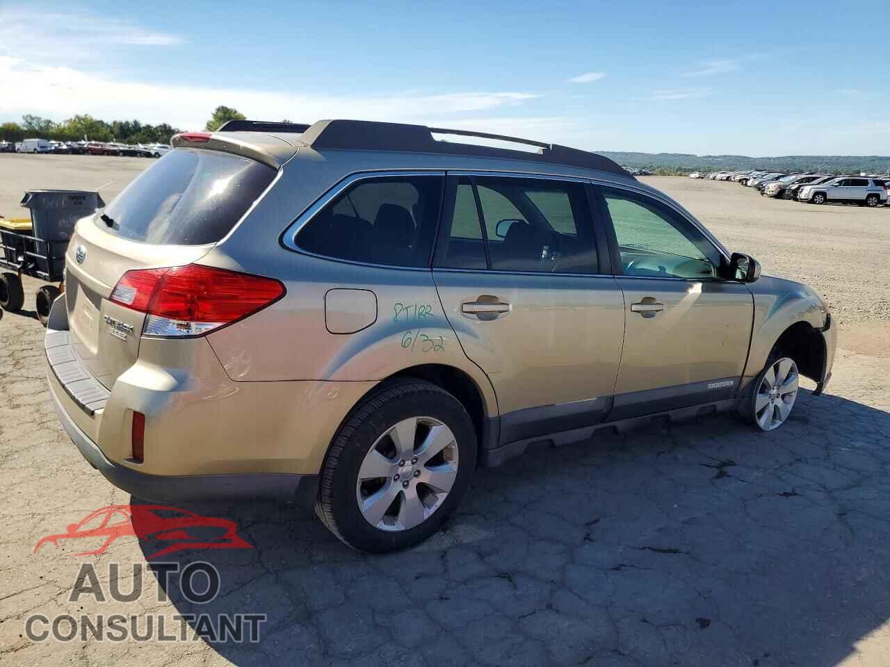 SUBARU OUTBACK 2010 - 4S4BRBCC0A3322780