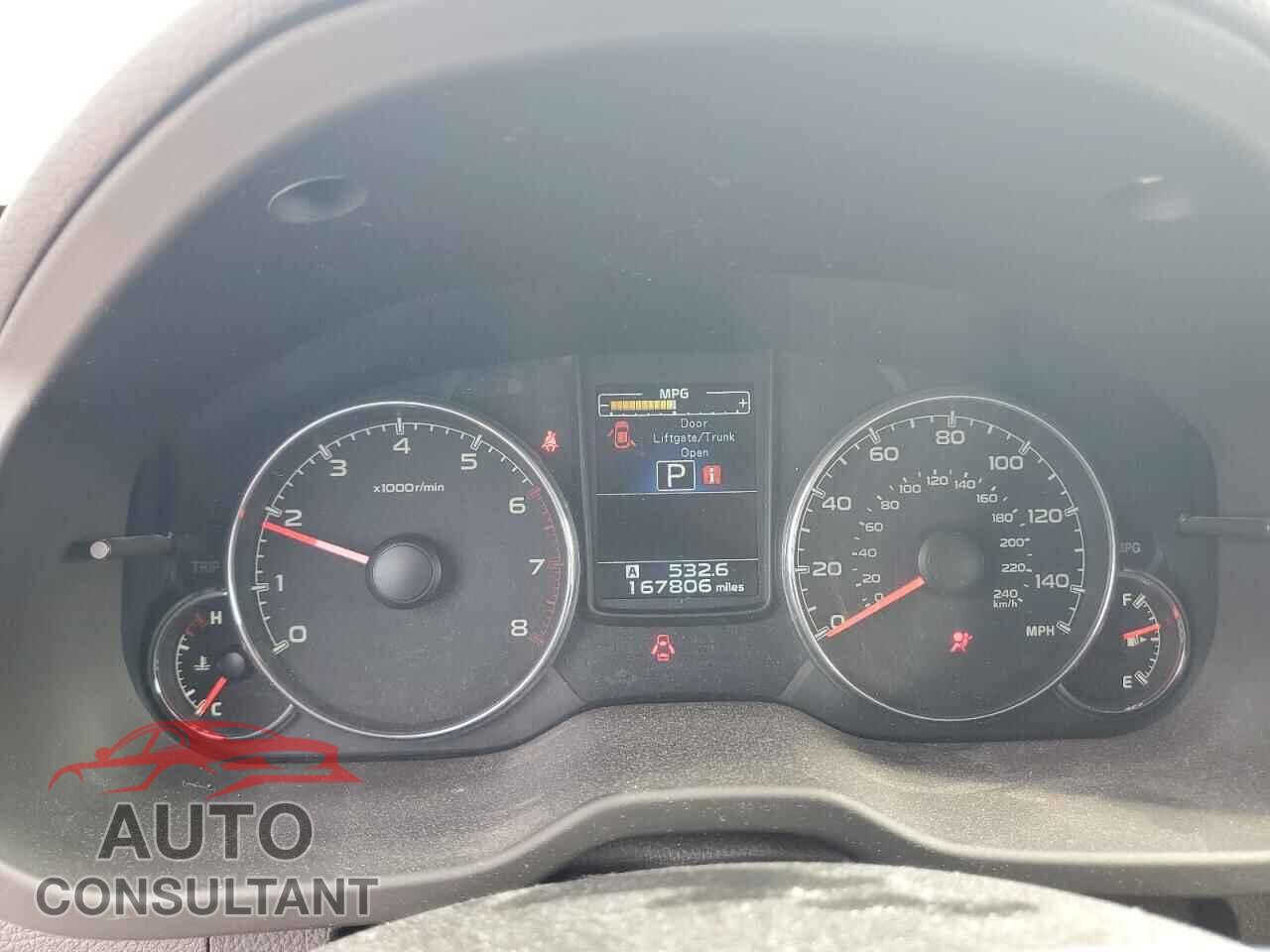 SUBARU OUTBACK 2014 - 4S4BRCLC6E3295225