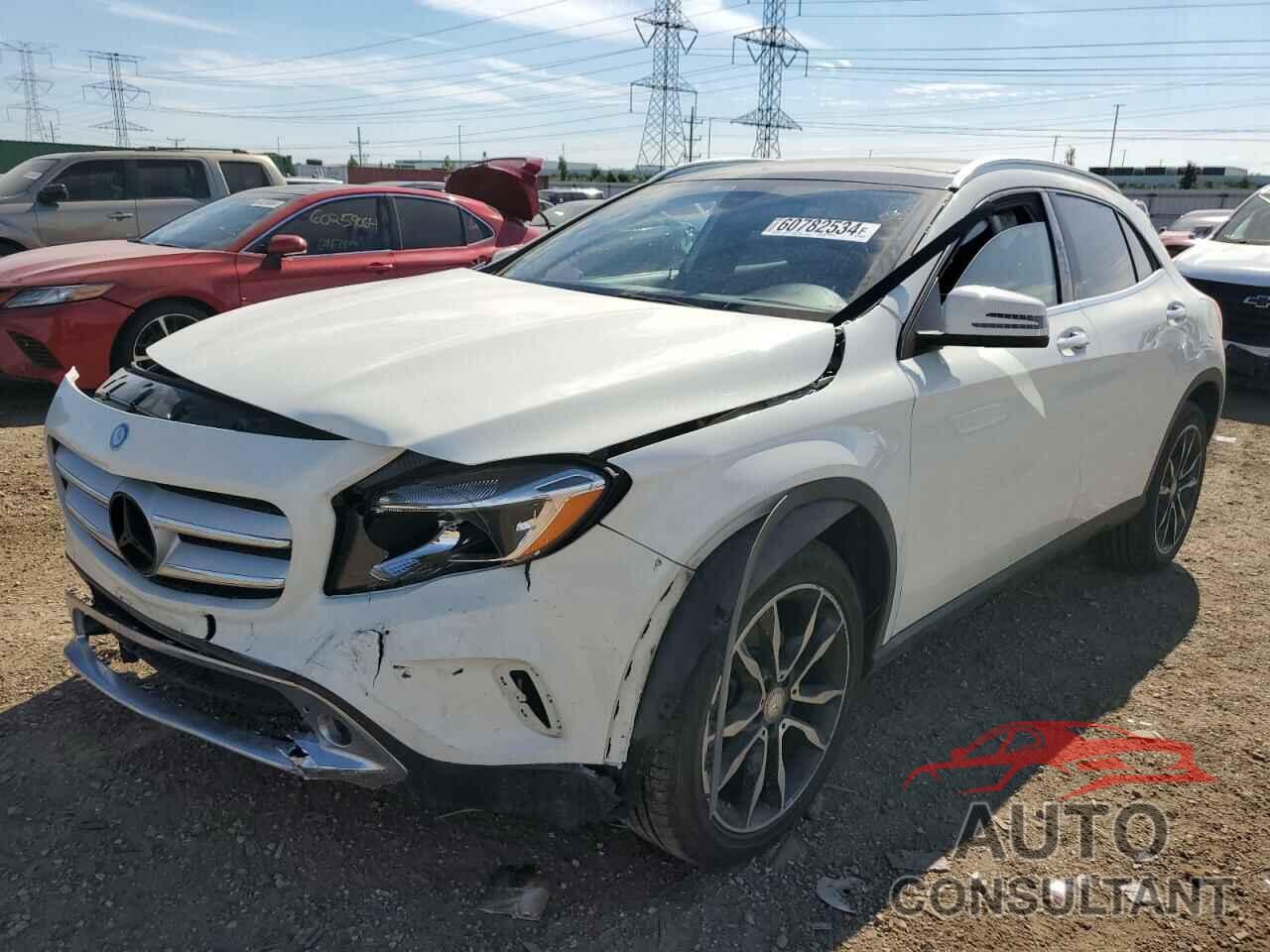 MERCEDES-BENZ GLA-CLASS 2017 - WDCTG4GB2HJ307564