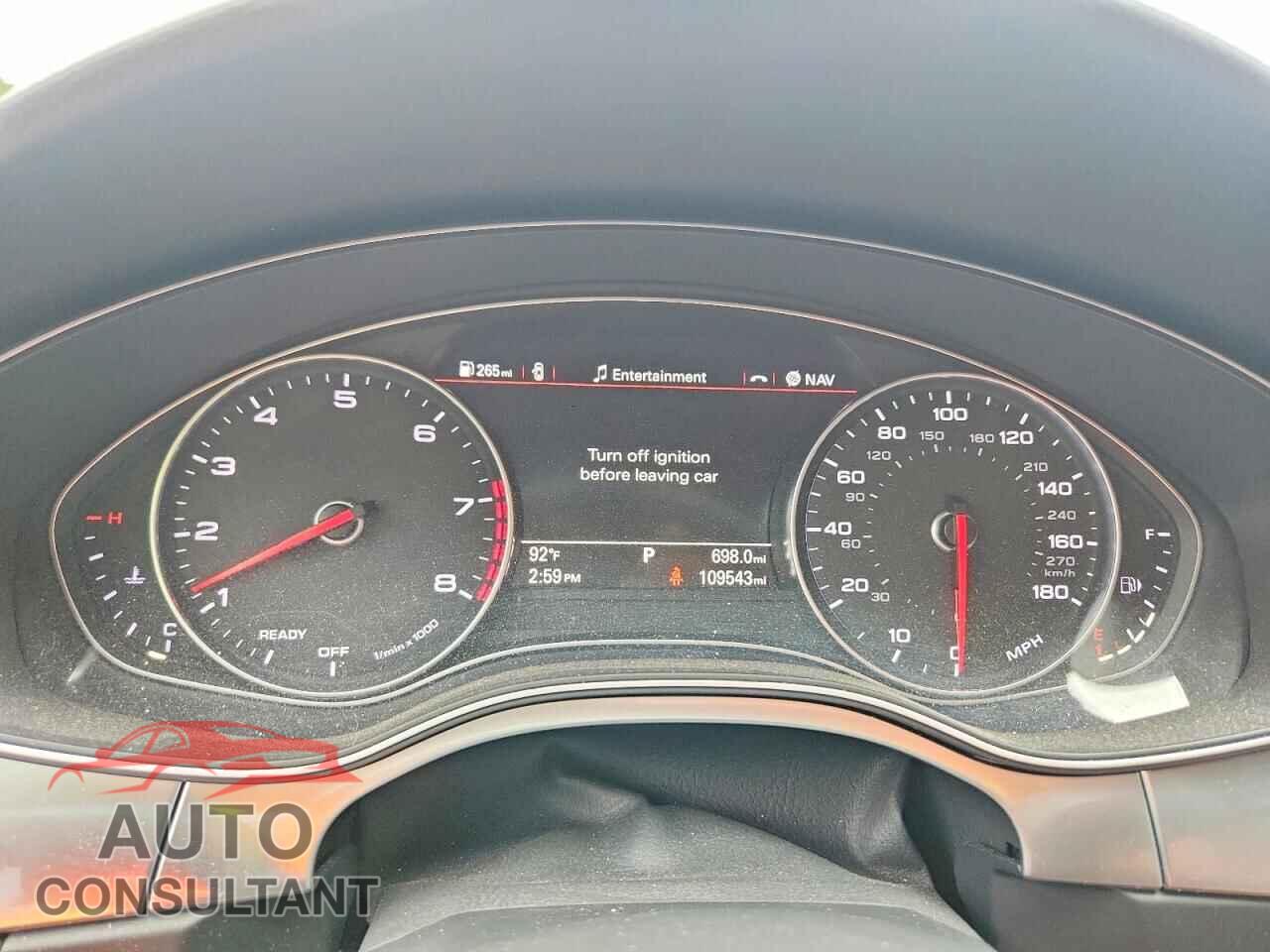 AUDI A6 2016 - WAUGFAFC2GN080979