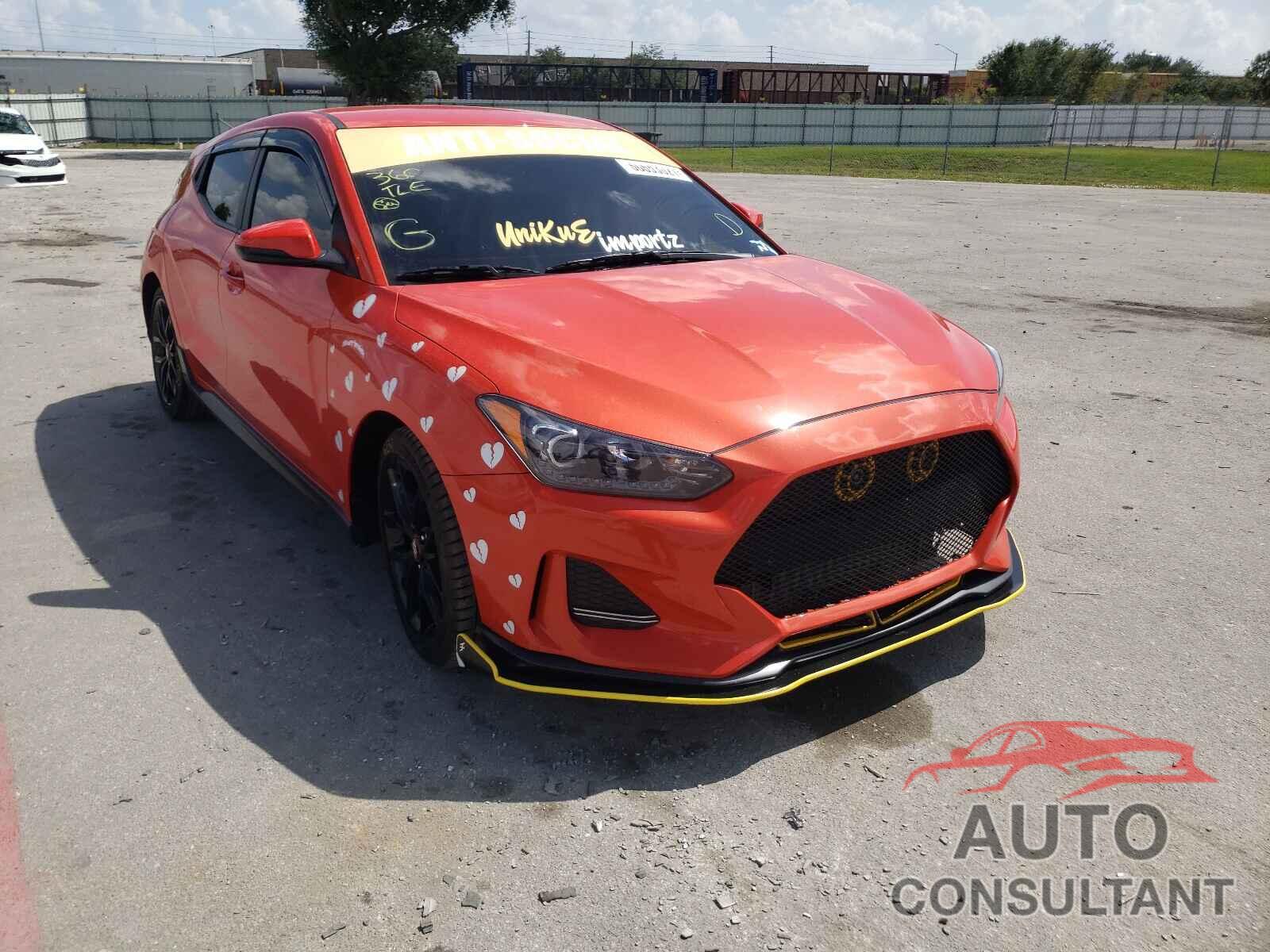 HYUNDAI VELOSTER 2019 - KMHTH6AB8KU018908