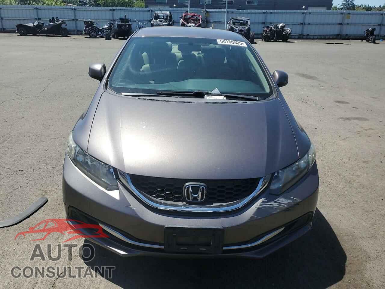 HONDA CIVIC 2013 - 19XFB2F54DE226509